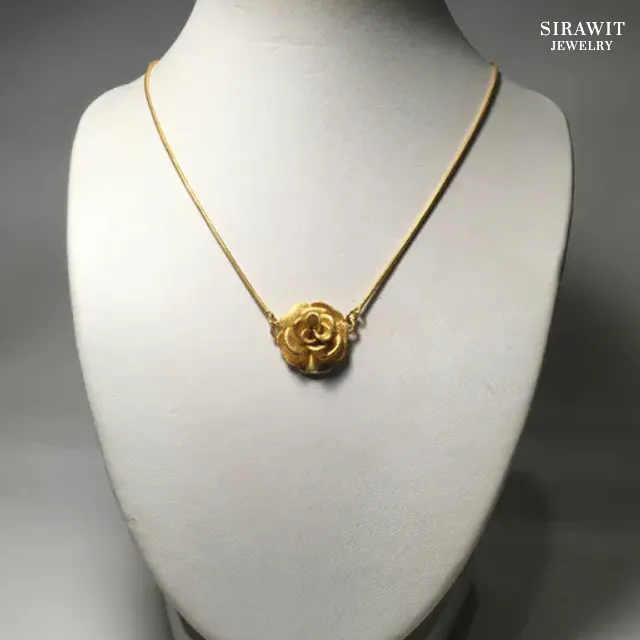 สร้อยคอ กุหลาบ